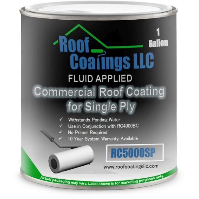 RC5000SP Roof Coating For Single Ply Roof Membranes